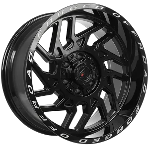 Forged Offroad – XR103 – Black – 20″x10″ -19mm – Summer Wheels – XR32011
